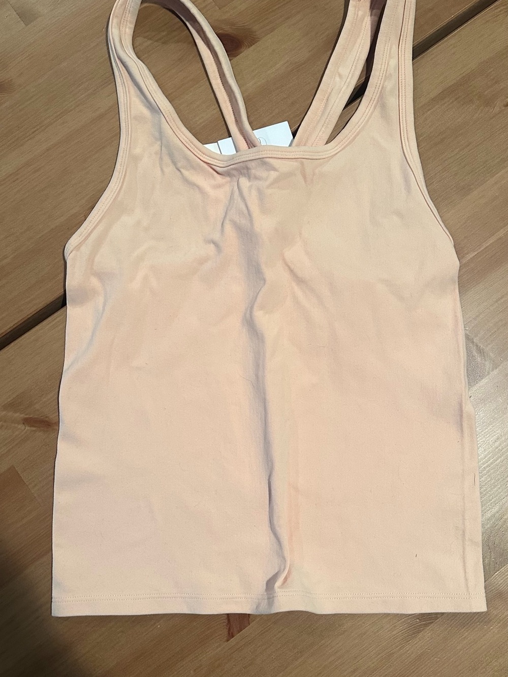 Fabletics cream/peach  Tank Top